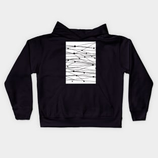 Lines and Dots Kids Hoodie